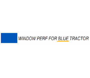 24727-20 X 39 Window Perf Blue